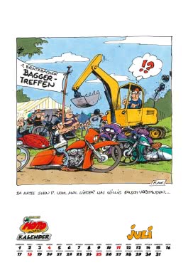 Innenansicht von „MOTOmania Kalender 2027: Monatskalender im Großformat“