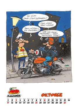 Innenansicht von „MOTOmania Kalender 2027: Monatskalender im Großformat“