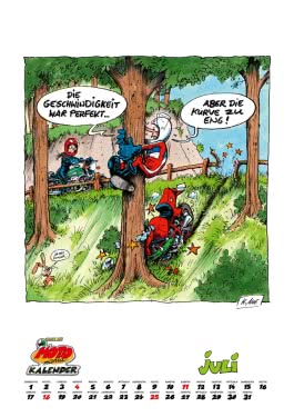 Innenansicht von „MOTOmania Kalender 2027: Monatskalender im Großformat“