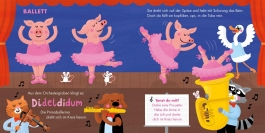 Innenansicht von „Musik zum Tanzen und Toben“