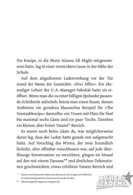 Innenansicht von „My Hero Academia Novel 3“