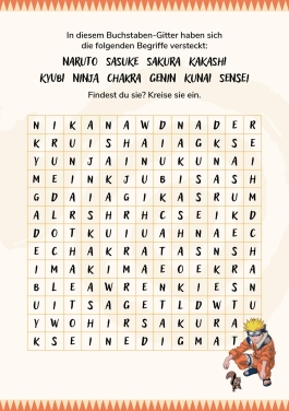 Innenansicht von „Naruto: Ultimativer Ninja-Rätselspaß“