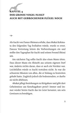 Naruto Itachi Shinden - Buch der finsteren Nacht (Nippon Novel) 