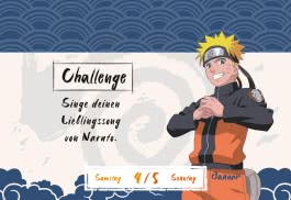 Naruto Shippuden 2025 Mitmachkalender für jeden Tag