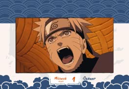 Naruto Shippuden 2025 Mitmachkalender für jeden Tag