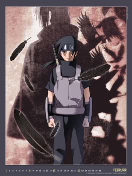 Naruto Shippuden Posterkalender 2026
