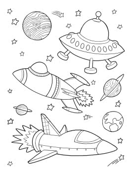 NASA: Mein Malbuch