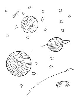 NASA: Mein Malbuch