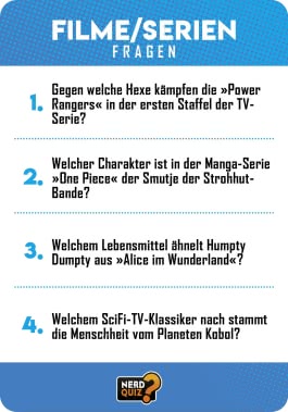 Nerd Quiz - das Kartenspiel