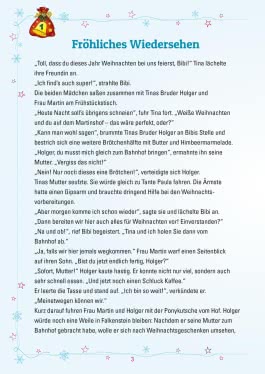 Bibi & Tina: Nick, der Schlittenhund: Mein Adventskalenderbuch