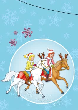 Bibi & Tina: Nick, der Schlittenhund: Mein Adventskalenderbuch