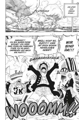 Innenansicht von „One Piece Sammelschuber 8: Dressrosa (inklusive Band 71-80)“