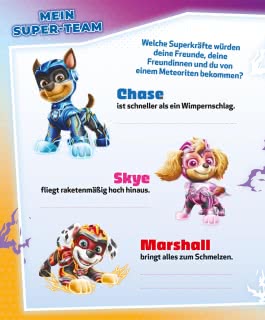 PAW Patrol - Der Mighty Kinofilm: Mein Freundebuch