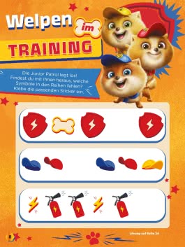 PAW Patrol - Der Mighty Kinofilm: Sticker- und Rätsel-Missionen