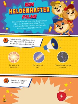 PAW Patrol - Der Mighty Kinofilm: Sticker- und Rätsel-Missionen