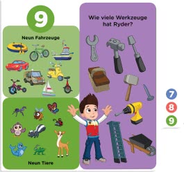 PAW Patrol Lernbuch: Erste Zahlen