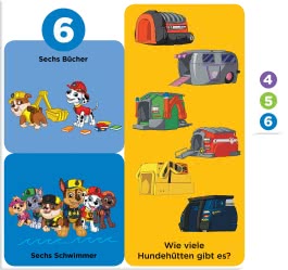 PAW Patrol Lernbuch: Erste Zahlen