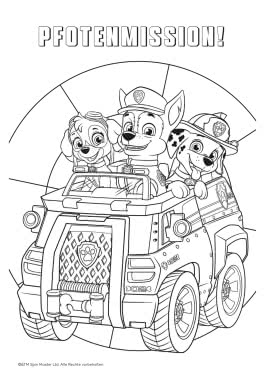 PAW Patrol: Heldenhafte Mal-Missionen