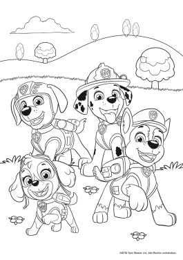 PAW Patrol Kindergartenheft: Mein liebster Malblock