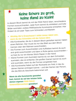 PAW Patrol: Große Helden - Kleine Künstler: Mein erster Mitmachblock