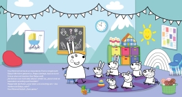 Innenansicht von „Peppa Pig: Mein Mal- und Geschichtenbuch“