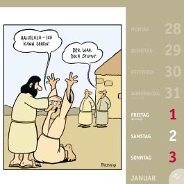 Innenansicht von „Perscheid Postkartenkalender 2027“