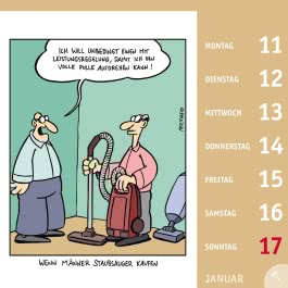 Innenansicht von „Perscheid Postkartenkalender 2027“