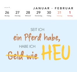 Pferdemädchen 2026 - Ein Leben ohne Pferd ist möglich, aber sinnlos