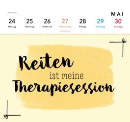 Innenansicht von „Pferdemädchen 2027 - Zum Reiten geboren, zum Ausmisten verdammt.“