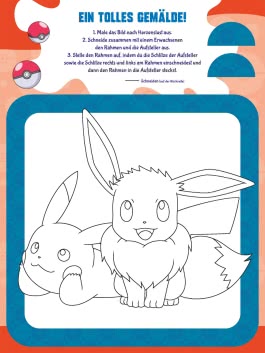 Pokémon: Große Helden - Kleine Künstler: Mein cooler Mitmachspaß