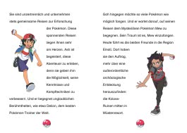 Pokémon Lesebuch: Spannende Reisen: Abenteuer in der verlorenen Stadt