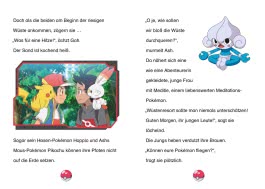 Pokémon Lesebuch: Spannende Reisen: Abenteuer in der verlorenen Stadt
