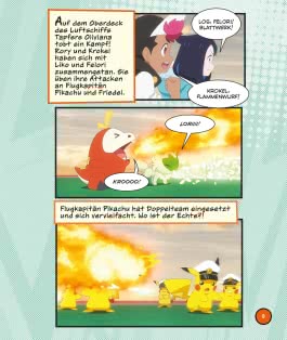 Innenansicht von „Pokémon Comic: Die Suche nach Lapras“