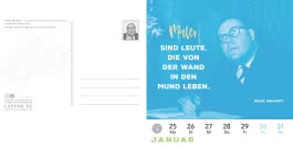 Innenansicht von „Postkartenkalender 2027“