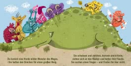 Psst! Der Drache schläft! (Gutenachtgeschichte mit Ausziehseiten) - Ab 2 Jahren