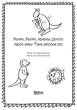 Punkt, Punkt, Komma Strich: Noch mehr Tiere zeichne ich
