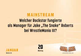 QuizMania - Das Wrestling-Quiz für jeden Tag 2025