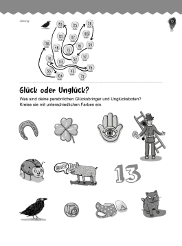 Innenansicht von „Rätselblock ab 10“