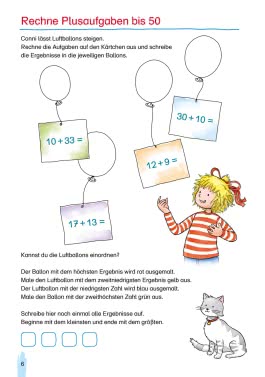 Conni Gelbe Reihe (Beschäftigungsbuch): Rechnen von 1 bis 100 