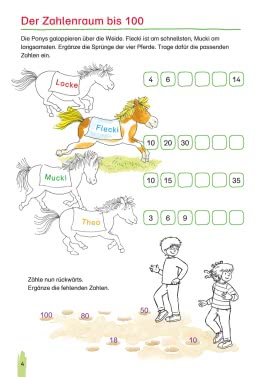 Conni Gelbe Reihe (Beschäftigungsbuch): Rechnen von 1 bis 100 