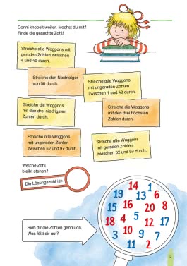 Conni Gelbe Reihe (Beschäftigungsbuch): Rechnen von 1 bis 100 
