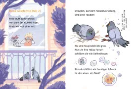 Innenansicht von „Rico und die Gewittertaube“