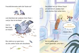 Innenansicht von „Rico und die Gewittertaube“