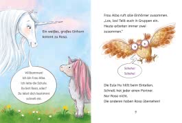Innenansicht von „Rosa rettet die Einhornschule“