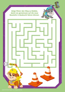 Innenansicht von „Rubble & Crew: Bunter Rätselspaß“