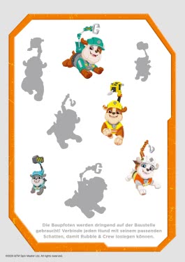 Innenansicht von „Rubble & Crew: Bunter Rätselspaß“