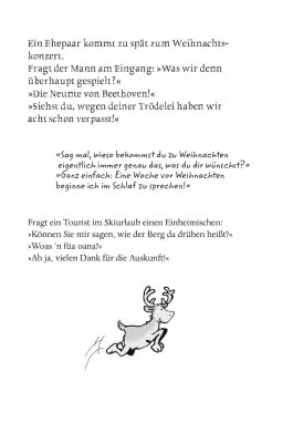 Sagt das Rentier zum Nikolaus – Die besten Weihnachtswitze