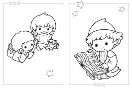 Innenansicht von „Sandmännchen: Mein traumhafter Malspaß“