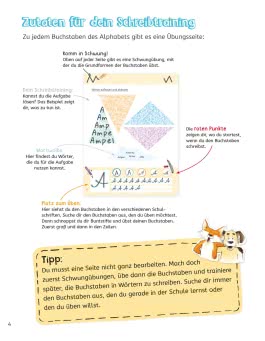 Schreibübungen für die 1. und 2. Klasse