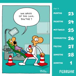 Shit happens! Postkartenkalender 2026